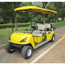 Carro de golfe elétrico de quatro rodas para duas pessoas